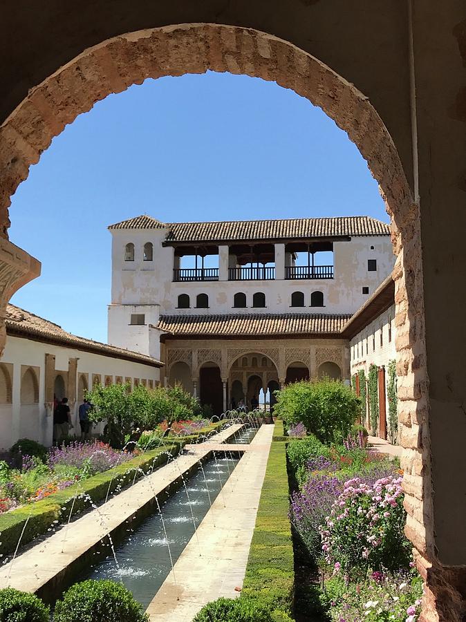 The Alhambra Palace Photograph by Cindy Bale Tanner