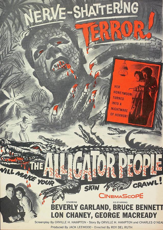The Alligator People -1959-. Photograph by Album