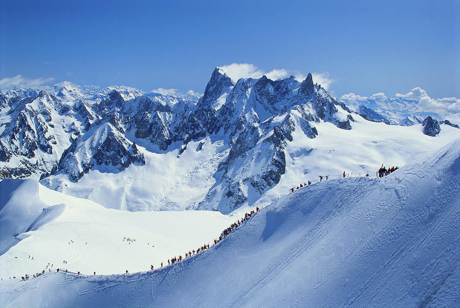 The Alps At Chamonix, France Photograph by Robertharding