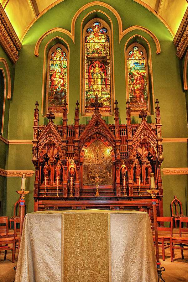 The Altar Photograph by Robert Hebert