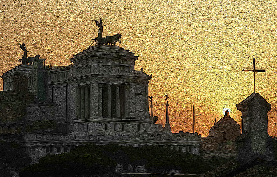 The Altare della Patria by Robert Blandy Jr The Altare della Patria by Robert Blandy Jr