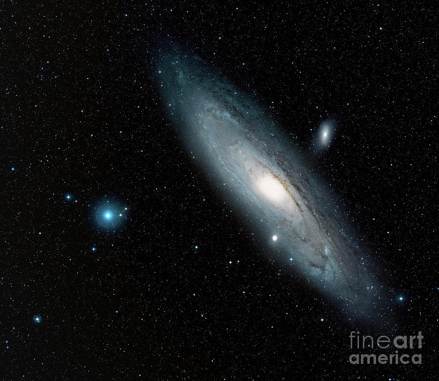 NASA Andromeda Galaxy Hi Gloss Poster Fine Art Print