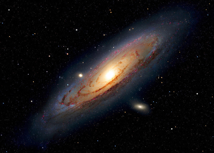 The Andromeda Galaxy Photograph by Mainak Chakraborty