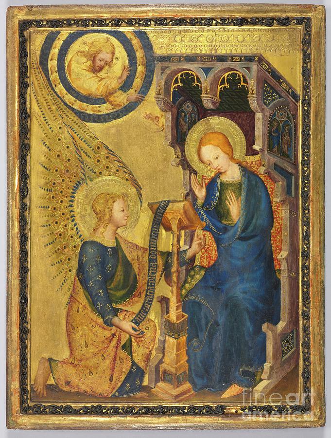 The Annunciation Drawing by Heritage Images