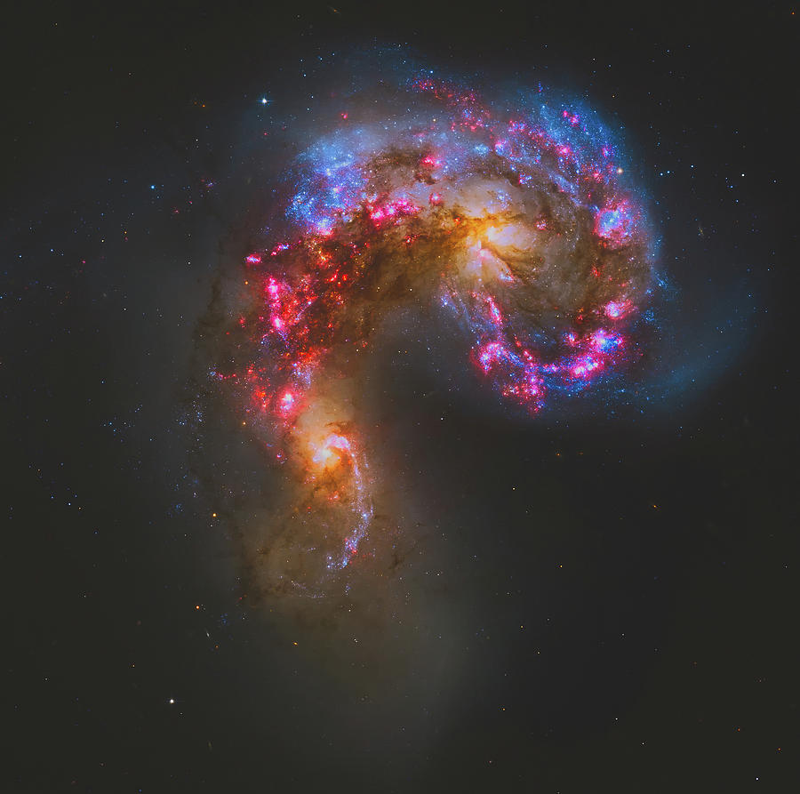 The Antennae Galaxies Photograph by Mountain Dreams