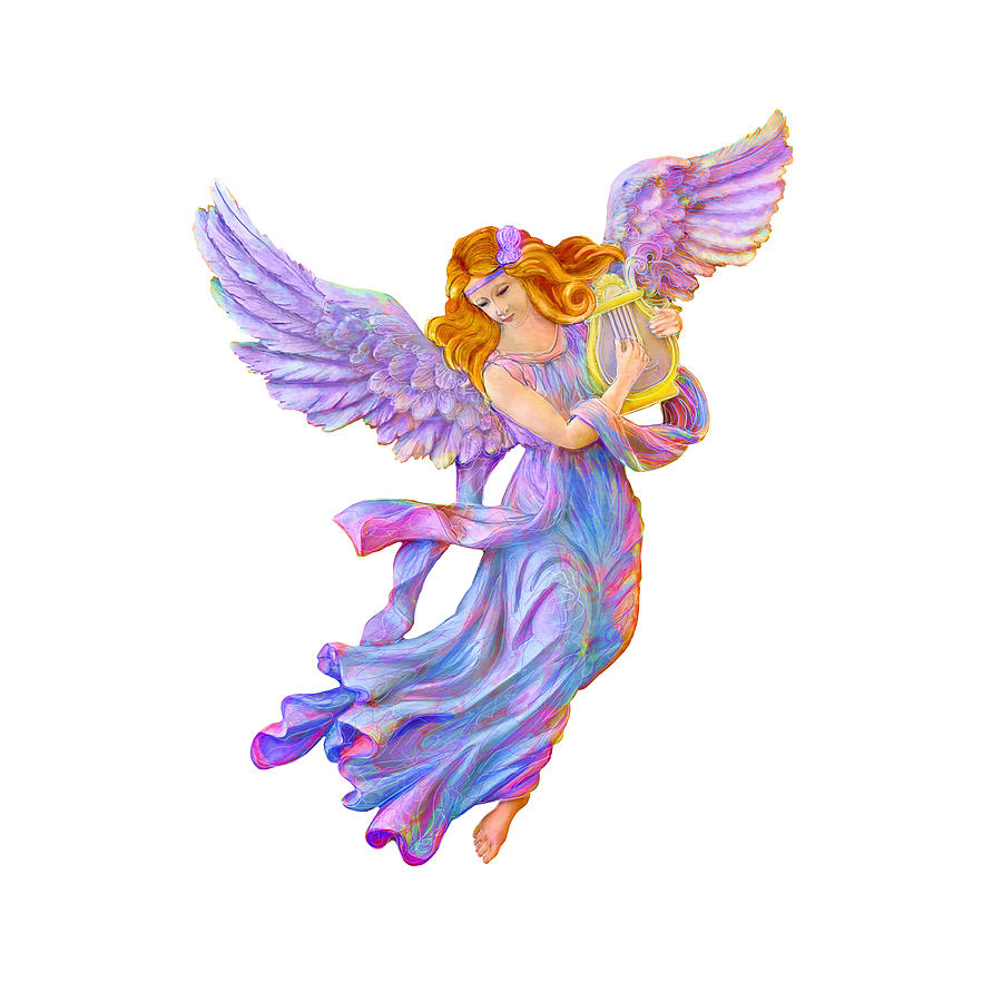 The Antique Angel Muse - Love of Poetry by OLena Art - Lena Owens The Antique Angel Muse - Love of Poetry by OLena Art - Lena Owens