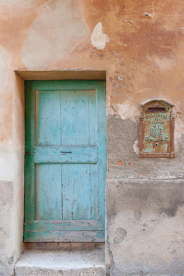 Door Photograph - The Antique Mailbox - Vertical by Michael Blanchette Photography