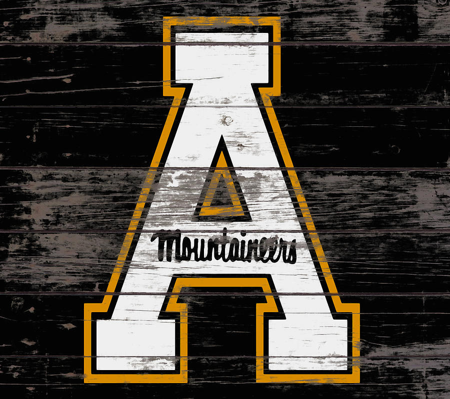 The Appalachian State Mountaineers Mixed Media By Brian Reaves