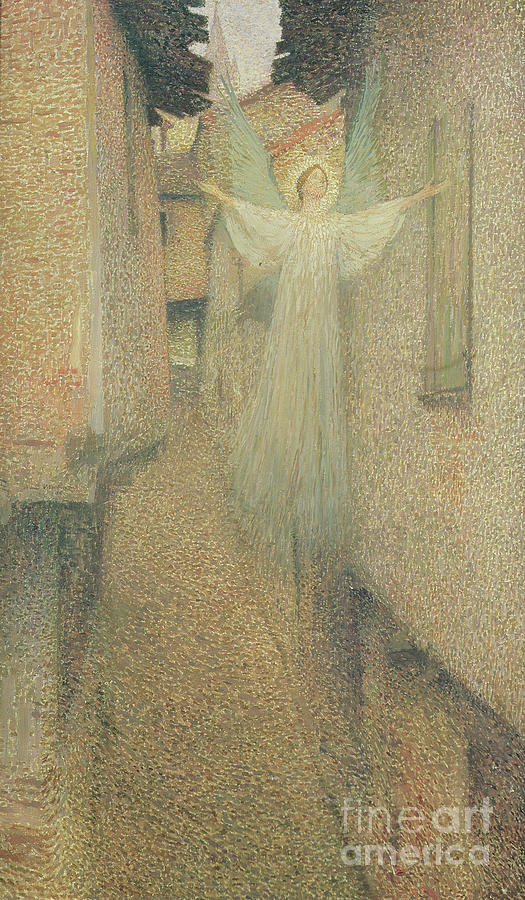 The Apparition, 1895 Painting by Henri Martin