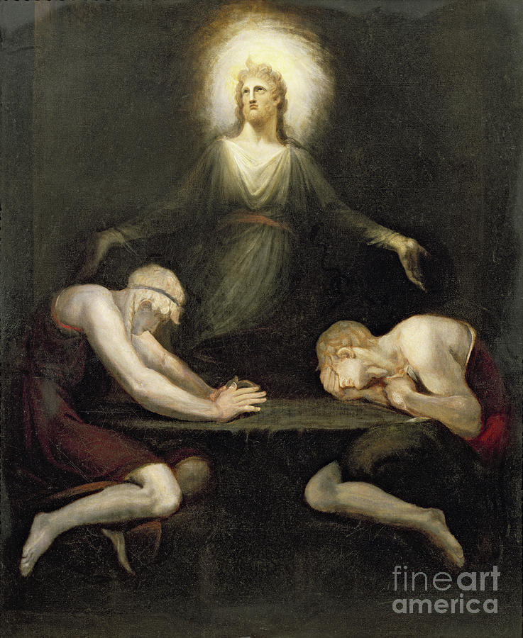 The Appearance Of Christ At Emmaus, 1792 Photograph by Henry Fuseli