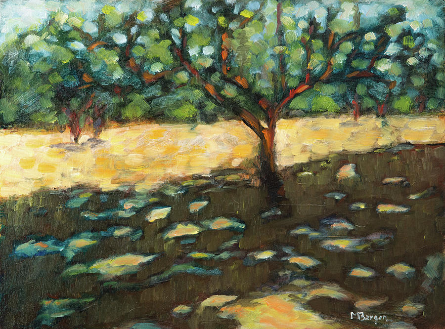 The Apple Tree Painting by Mike Bergen