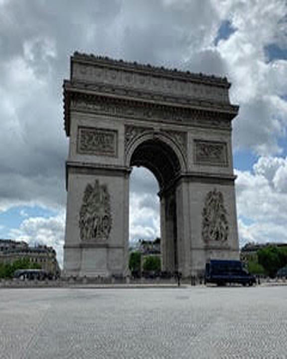 The Arch DTriumph in Paris Photograph by Susan Grunin
