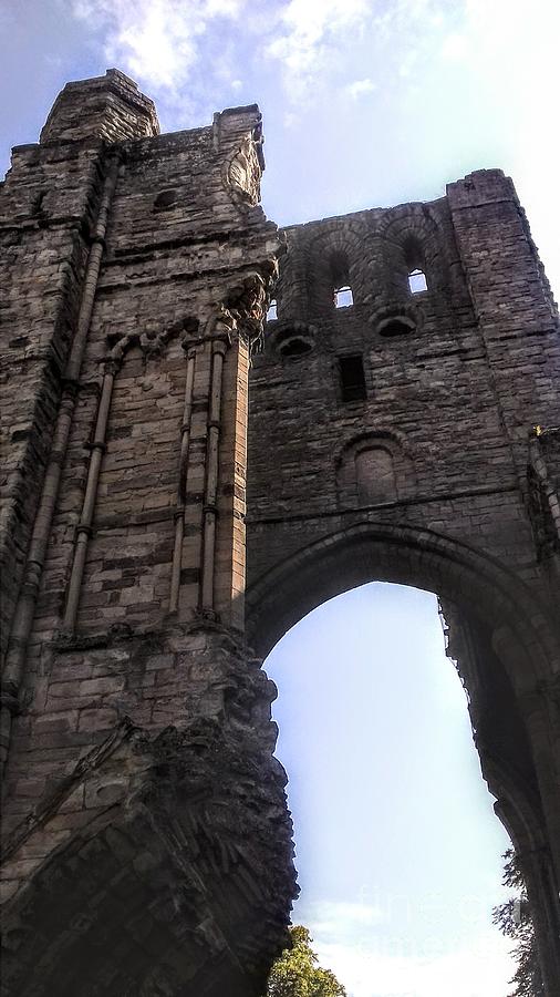 The Archway of Kelso Abbey by Joan-Violet Stretch The Archway of Kelso Abbey by Joan-Violet Stretch