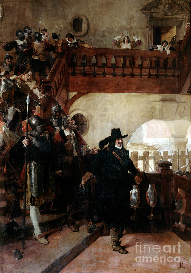 The Arrest Of Councillor Broussel, 26th Drawing by Print Collector