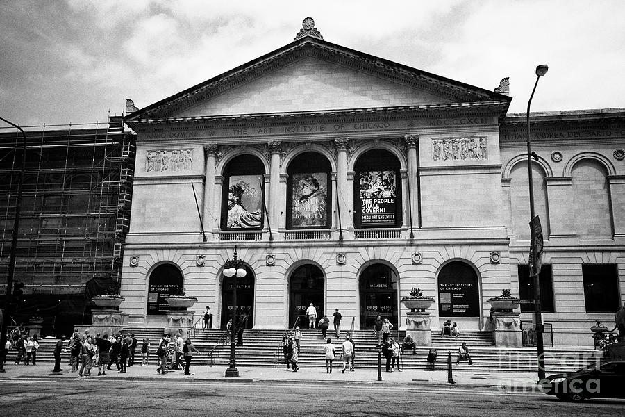 The Art Institute of Chicago art museum building Chicago IL USA ...