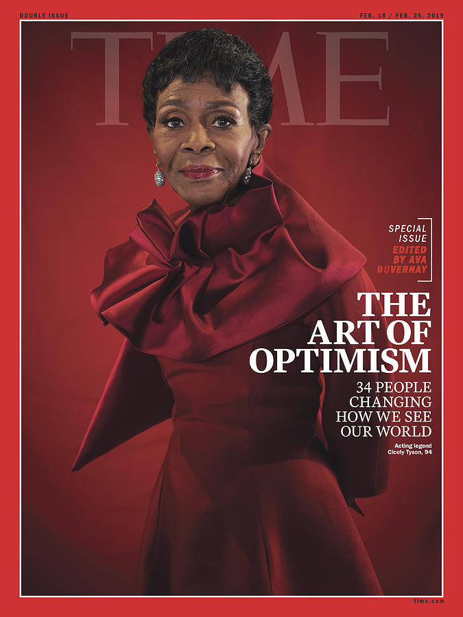 Cicely Tyson Photograph - The Art Of Optimism by Photograph by Djeneba Aduayom for TIME
