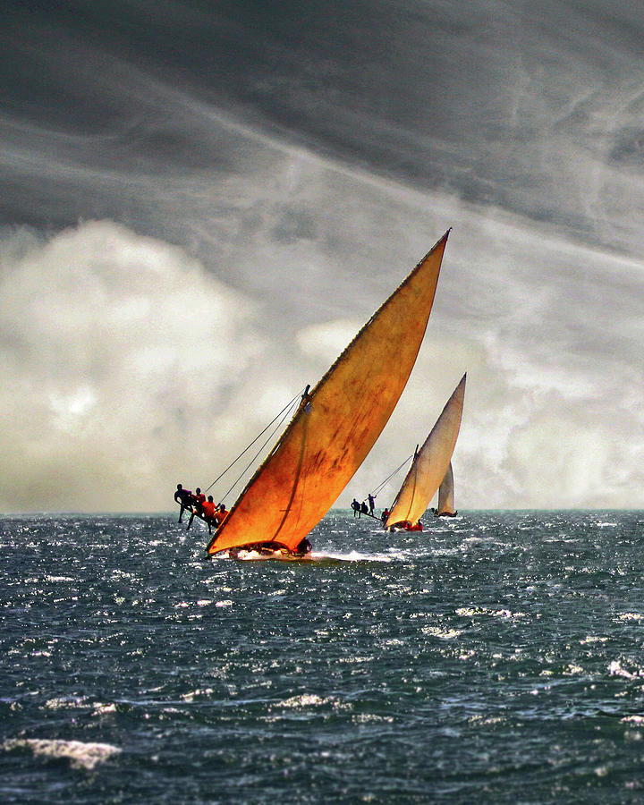 The Art Of Swahili Dhow Racing Photograph by David Schweitzer The Art Of Swahili Dhow Racing Photograph by David Schweitzer