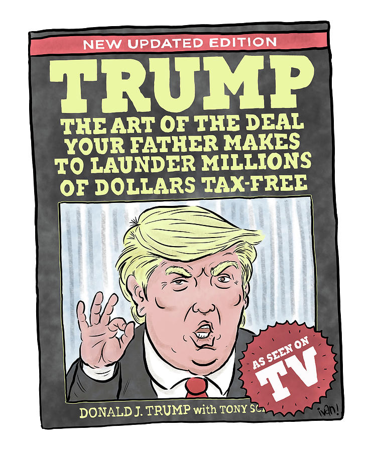 The Art of the Deal Drawing by Ivan Ehlers