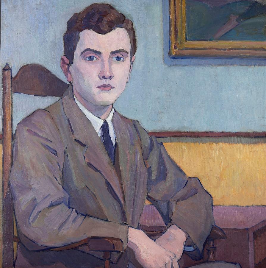 The Artist Son Painting by Robert Polhill Bevan
