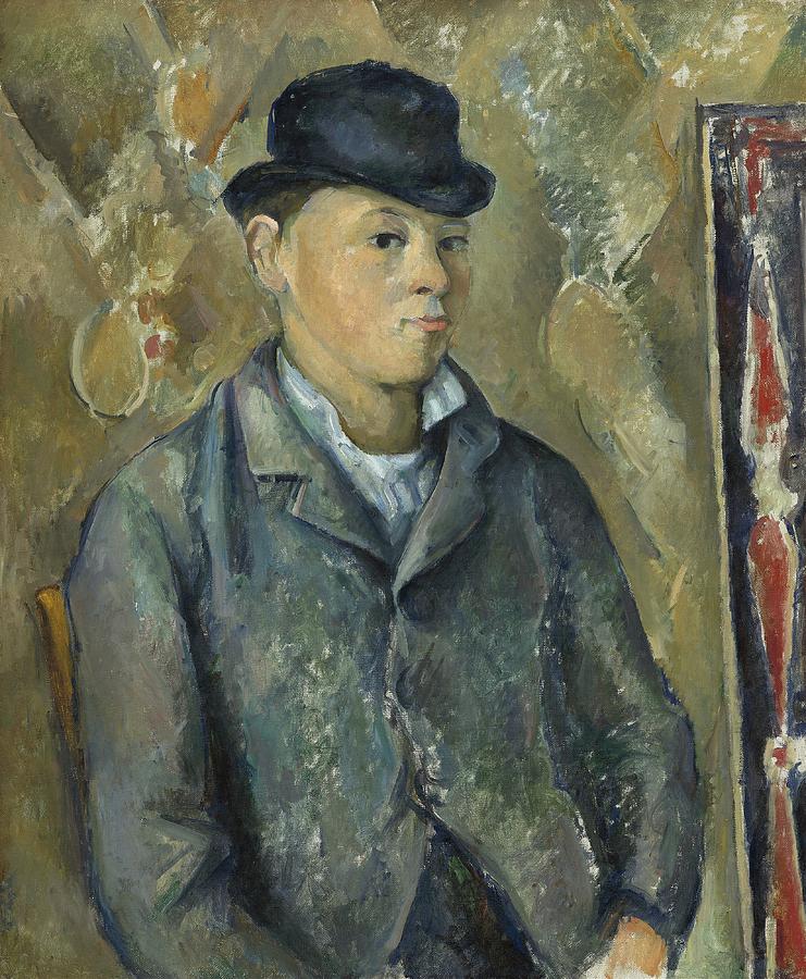 Paul Cezanne Painting - The Artists Son,paul by Paul Cezanne