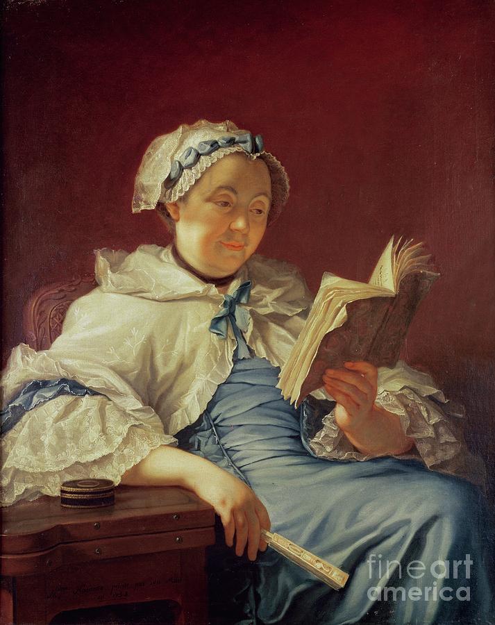 The Artist's Wife, 1758 Painting by Donat Nonotte - Pixels