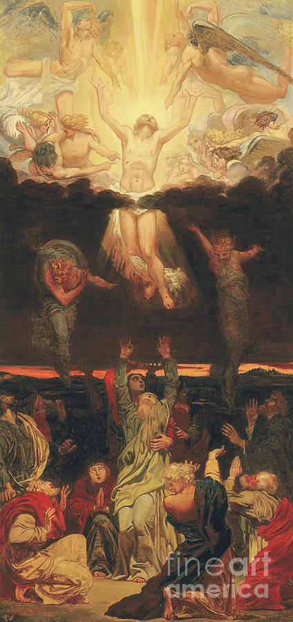 The Ascension Painting by Ford Madox  Brown