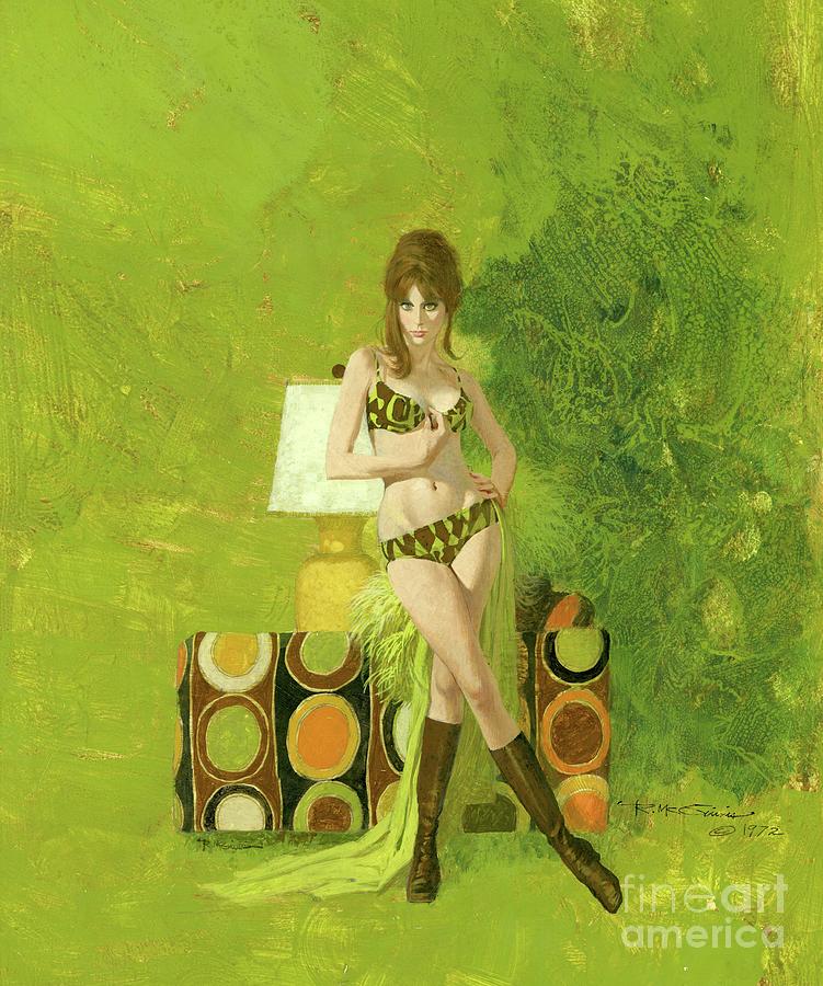 Babes Painting - The Aseptic Murders by Robert McGinnis