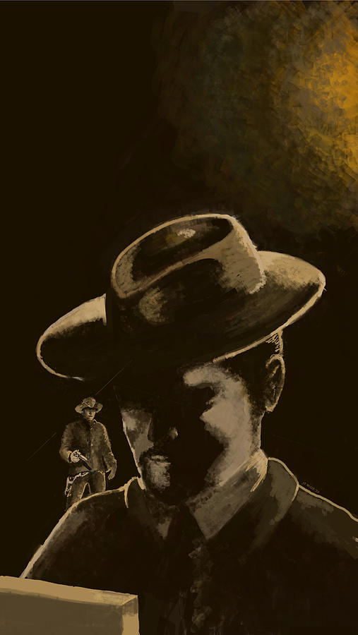 Jesse James Digital Art - The Assassination of Jesse James by Juan Carlos Rios