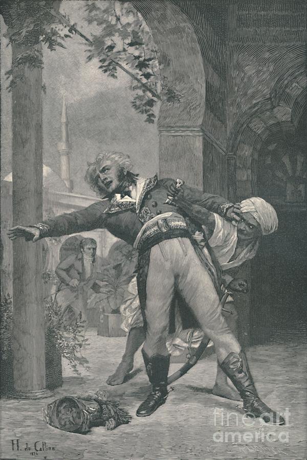 The Assassination Of Kleber At Cairo Drawing by Print Collector
