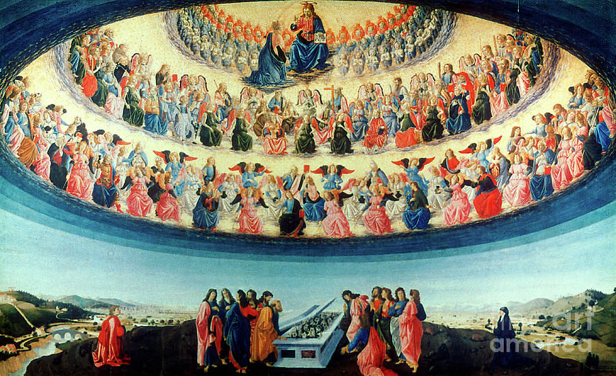 The Assumption Of The Virgin Drawing by Print Collector