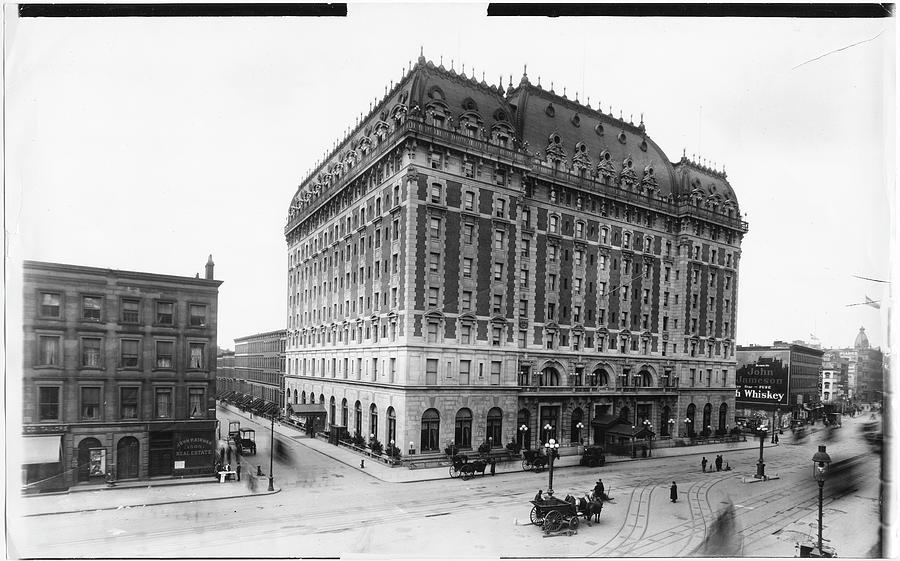 The Astor Hotel Photograph by The New York Historical Society