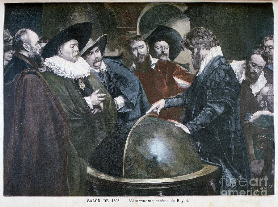 The Astronomer, 1898 Drawing by Print Collector