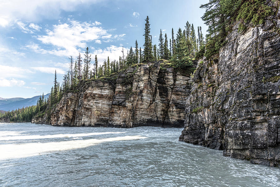 The Athabasca River, Jasper National Park by Johanna Froese The Athabasca River, Jasper National Park by Johanna Froese