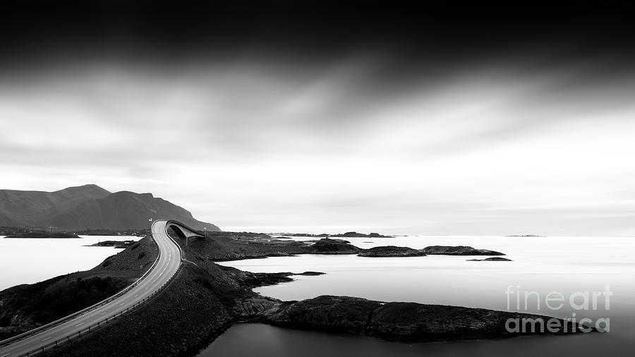 The Atlantic Road Photograph by Riccardo Graziotti