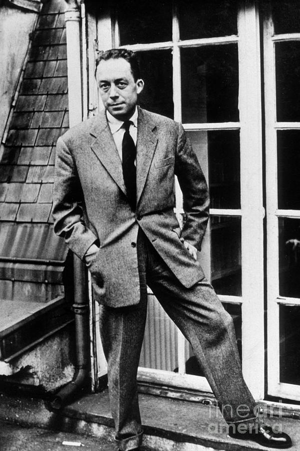 The Author Albert Camus Photograph by French School