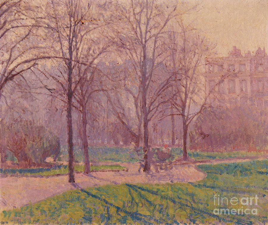 The Avenue, C.1910 Painting by Spencer Frederick Gore