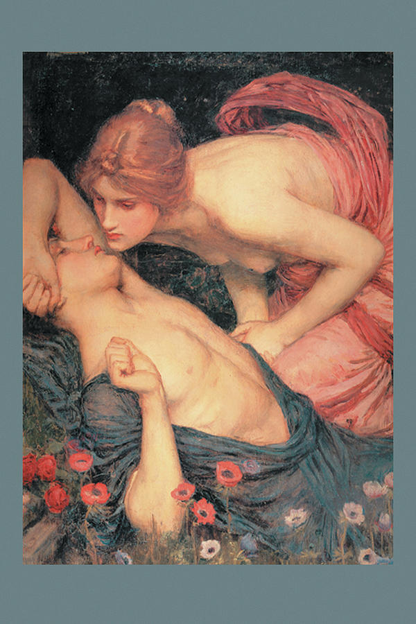 The Awakening of Adonis (Detail) Painting by John William Waterhouse The Awakening of Adonis (Detail) Painting by John William Waterhouse