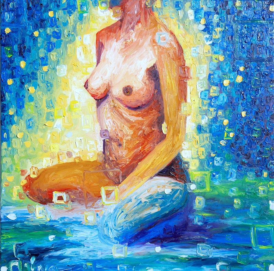 The awakening of Venus Painting by Chiara Magni