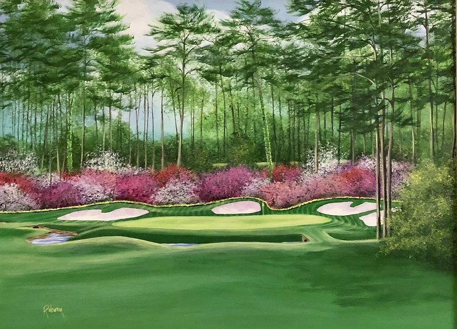 The Azalea Hole Painting by Nancy Raborn