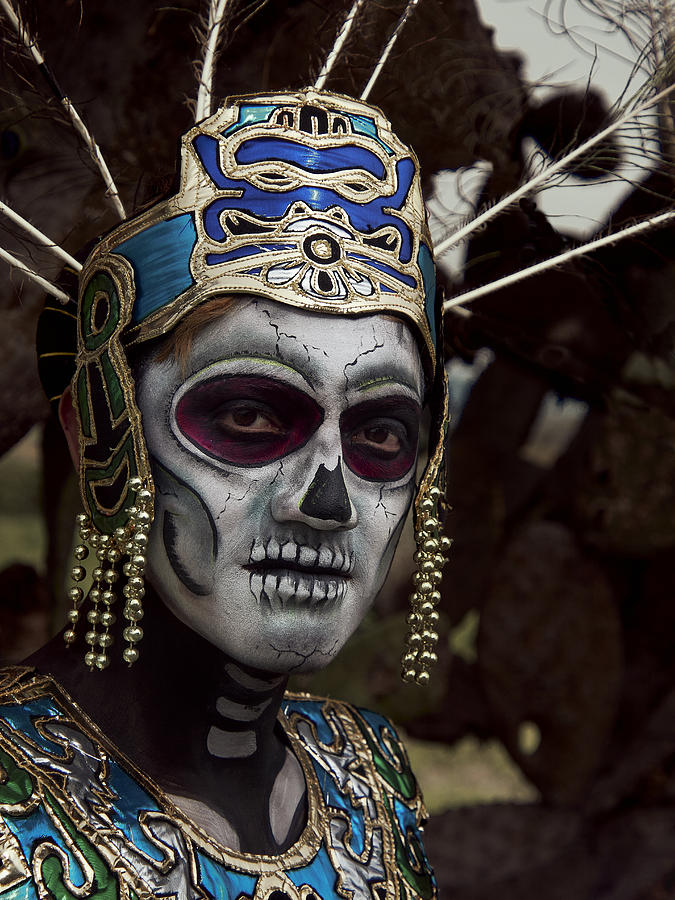 Halloween Photograph - The Aztec King by Ignacio Arcas