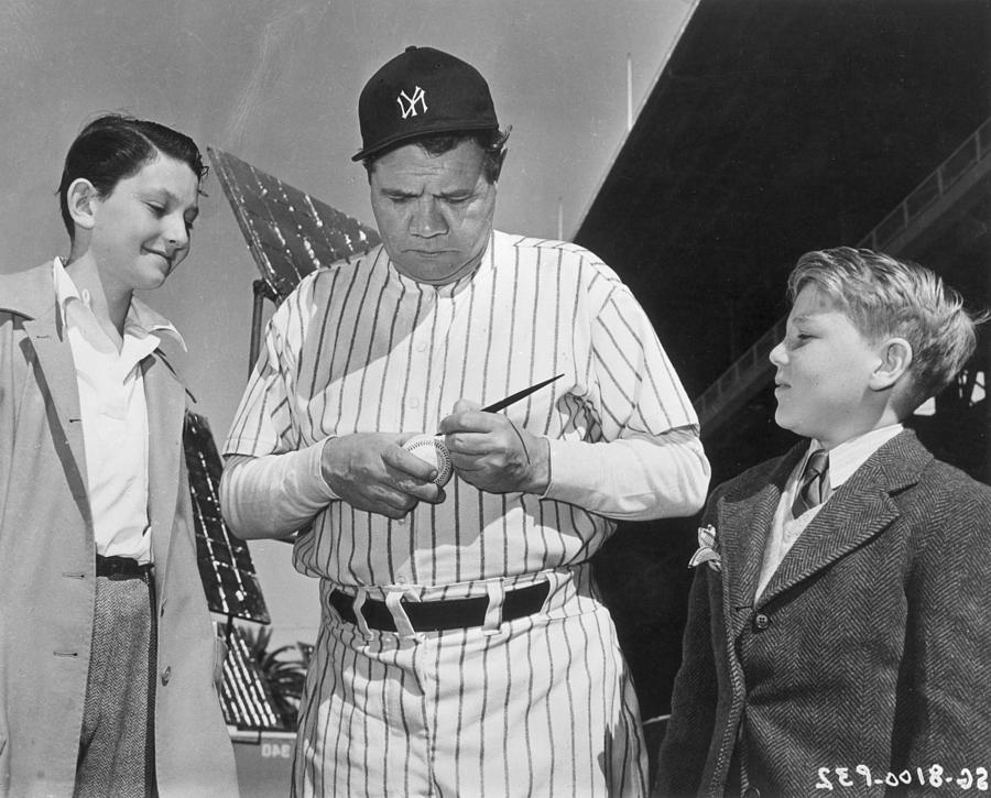 The Babe Photograph by American Stock Archive The Babe Photograph by American Stock Archive