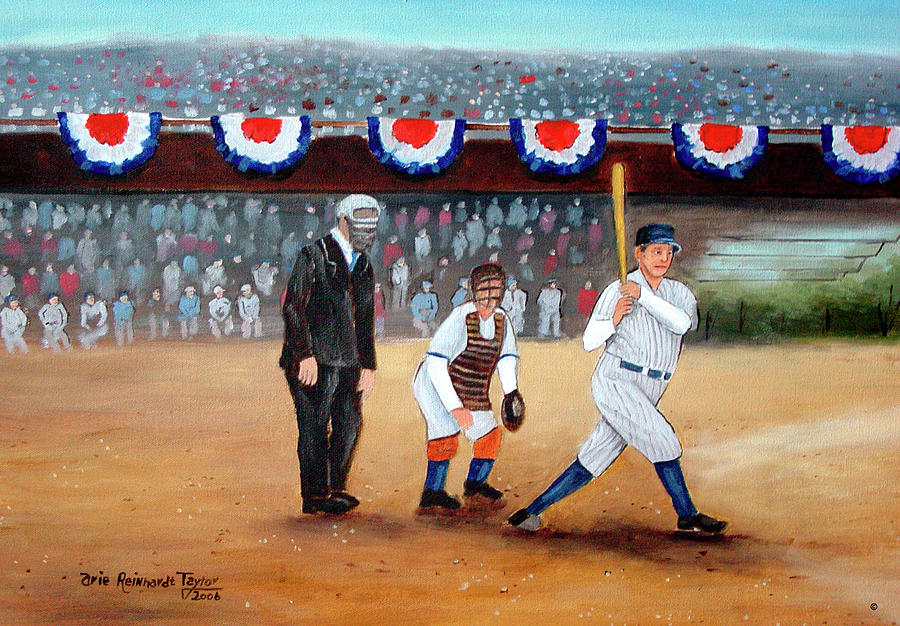 Sports Painting - The Babe by Arie Reinhardt Taylor