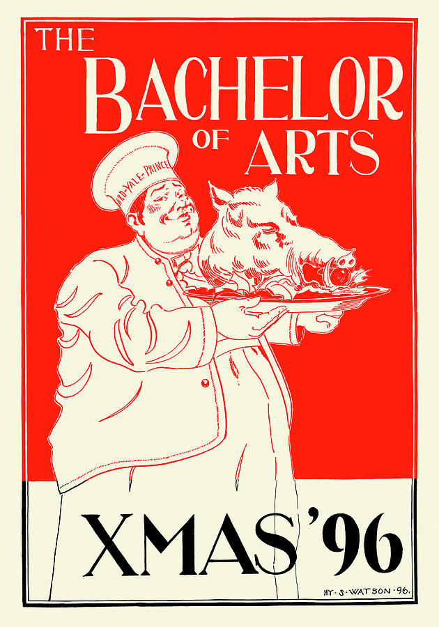 The Bachelor of Arts Xmas 96 Painting by Henry Summer Watson