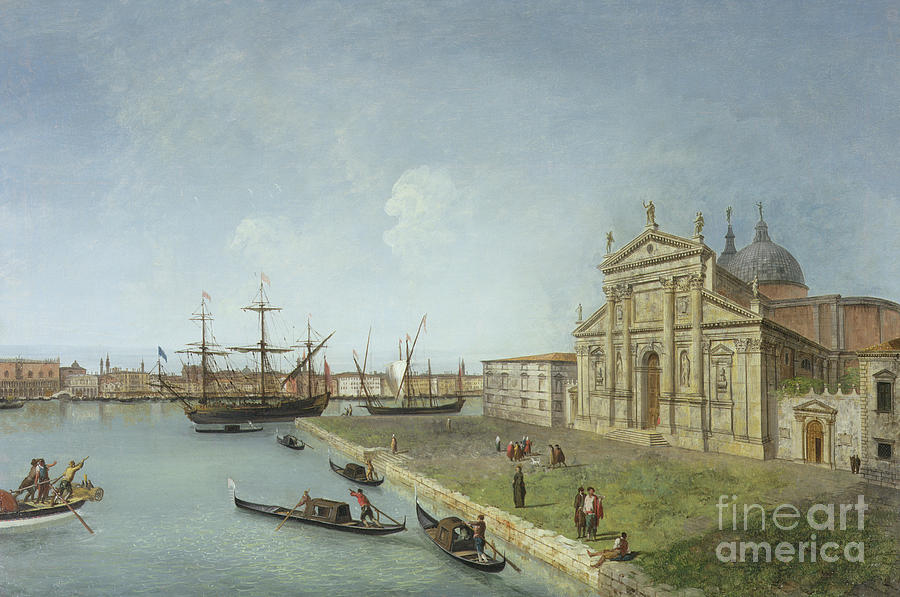 The Bacino Di San Marco From San Giorgio Maggiore Painting By Michele