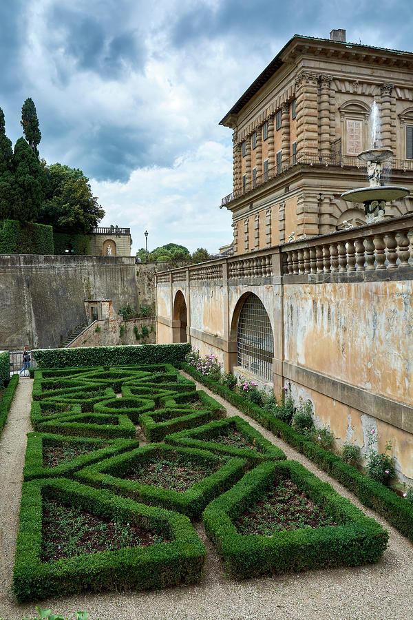 The back of the Pitti Palace by Eduardo Jose Accorinti The back of the Pitti Palace by Eduardo Jose Accorinti