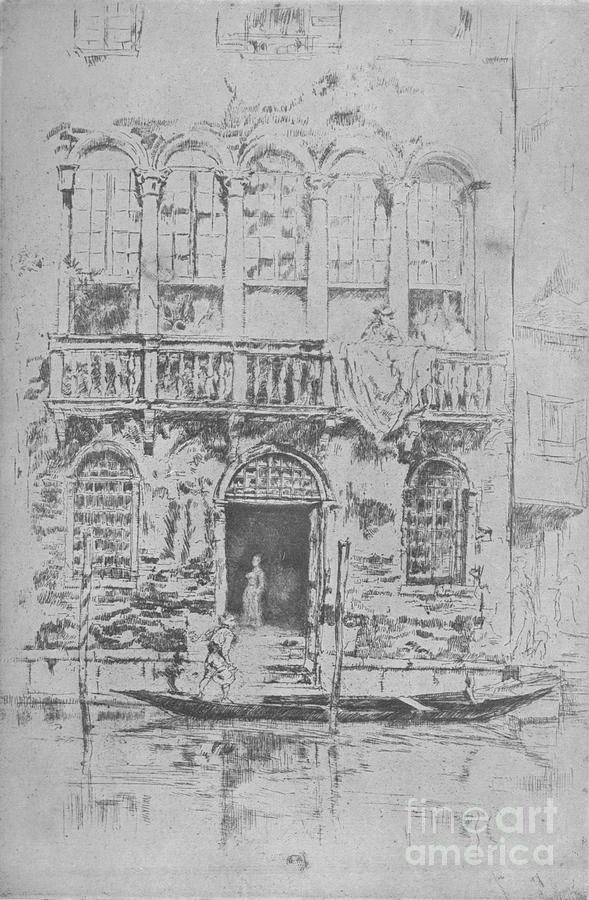 The Balcony, 1879, 1904 Drawing by Print Collector