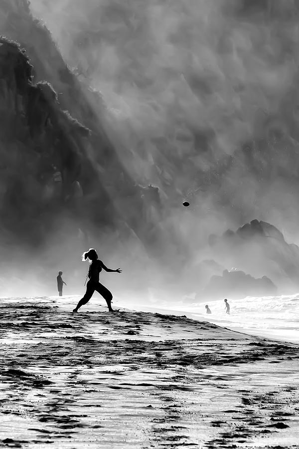 Beach Photograph - The Ball by Ugur Erkmen