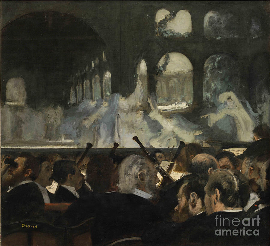 The Ballet Scene From Meyerbeers Opera Drawing by Heritage Images