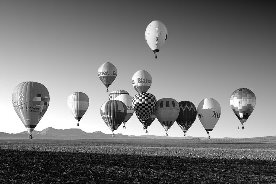 The Balloon Race Photograph by Francisco Roldan Fine Art America