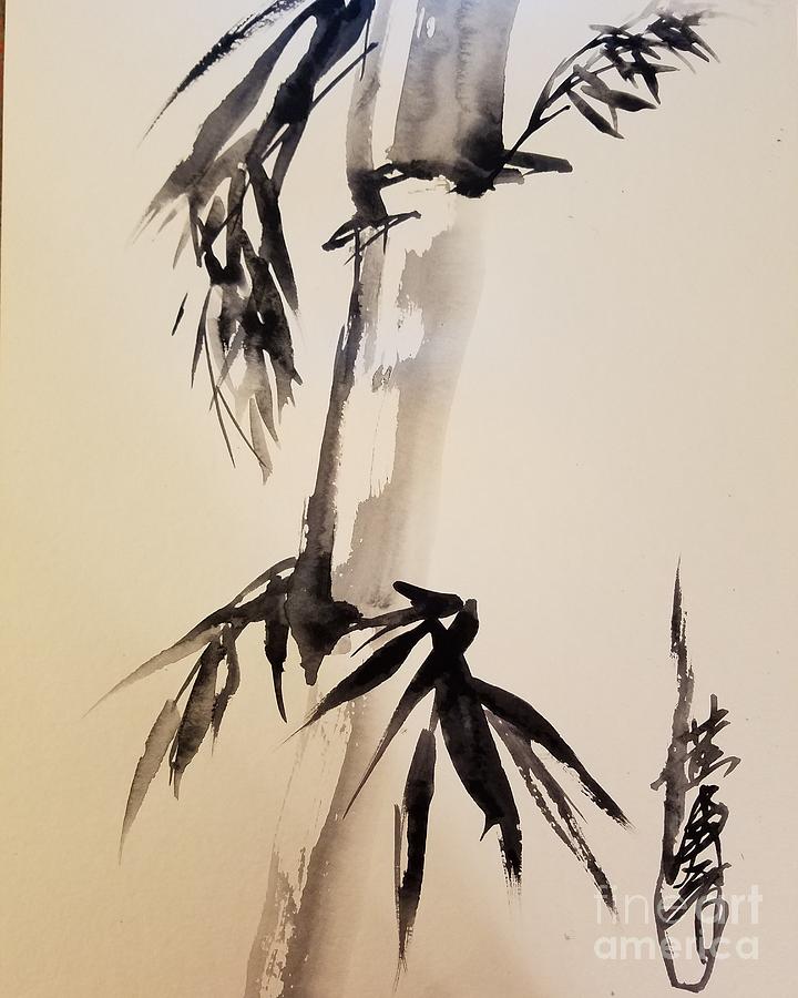 The bamboo I Painting by Han in Huang wong